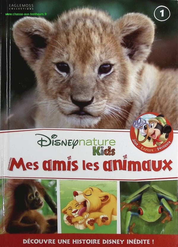 Mes amis les animaux - Disney - Livre