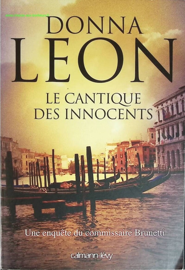 Le Cantique des innocents - Donna Leon - livre