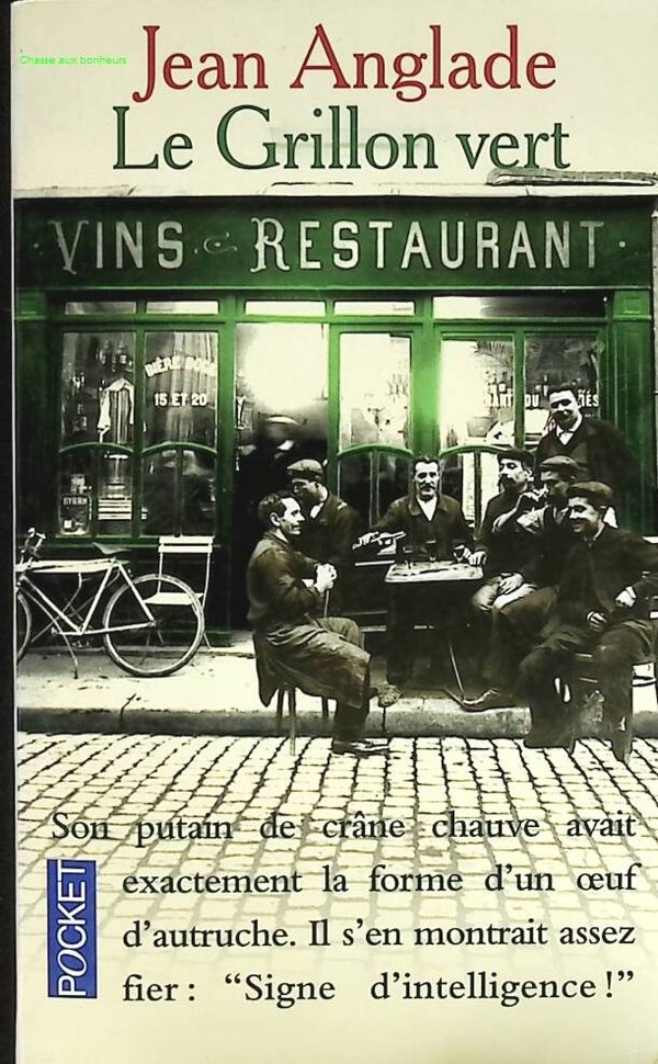 Le Grillon vert - Jean Anglade - livre