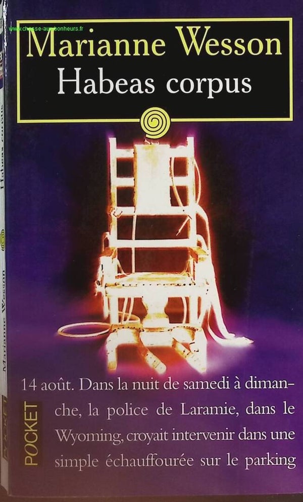 Habeas Corpus - Marianne Wesson - livre