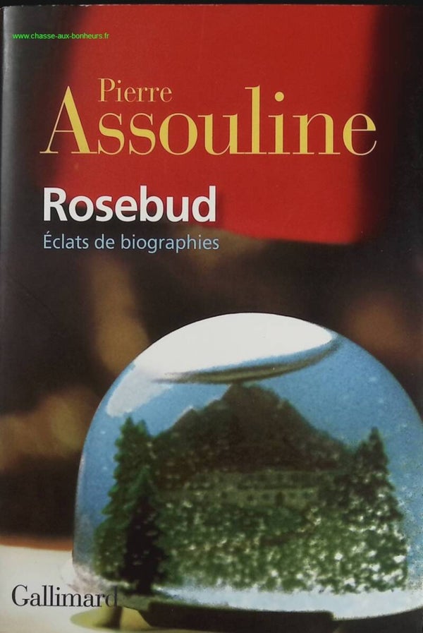 Rosebud - Éclats de biographies - Pierre Assouline - Livre