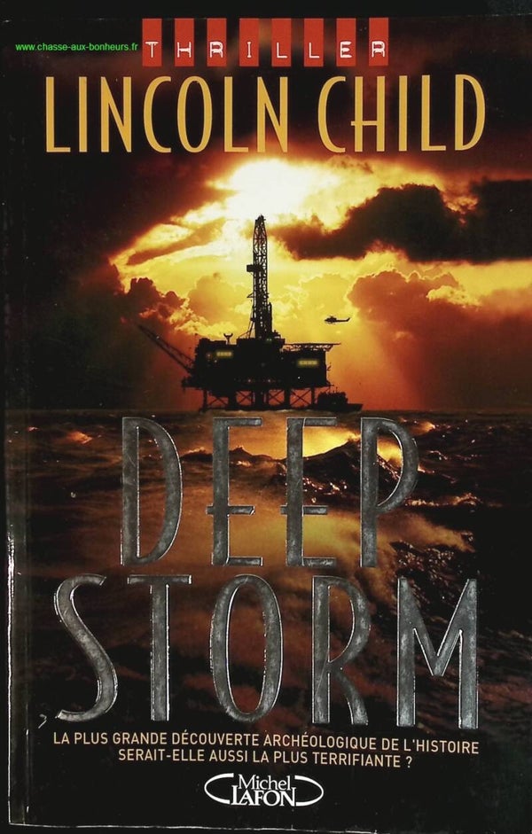 Deep Storm - Lincoln Child - livre