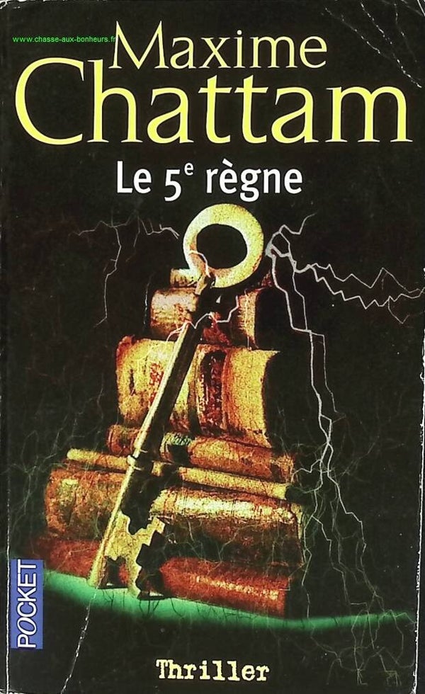 Le 5e règne - Maxime Chattam - livre