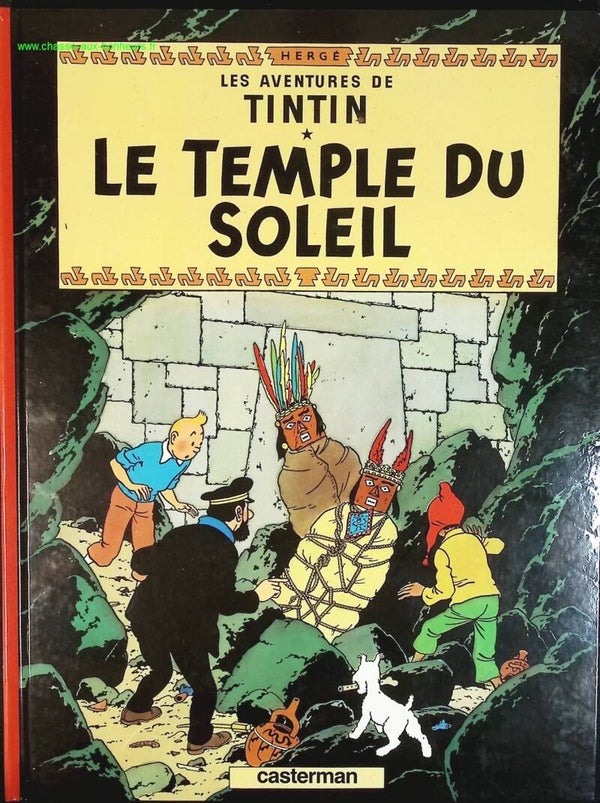 Tintin - Tome 14 - Le temple du soleil - Hergé - livre BD