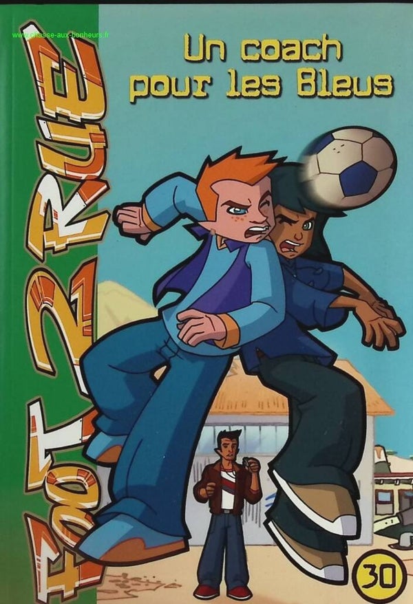Un coach pour les Bleus - Tome 30 - Bibliothèque verte - Michel Leydier - livre