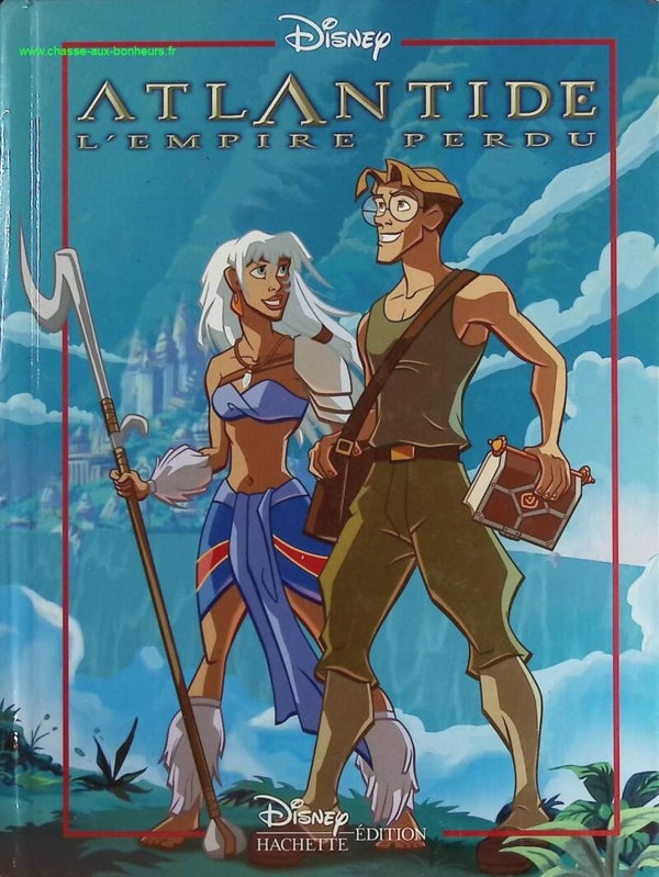 Atlantide - L'Empire perdu - Walt Disney Productions - livre