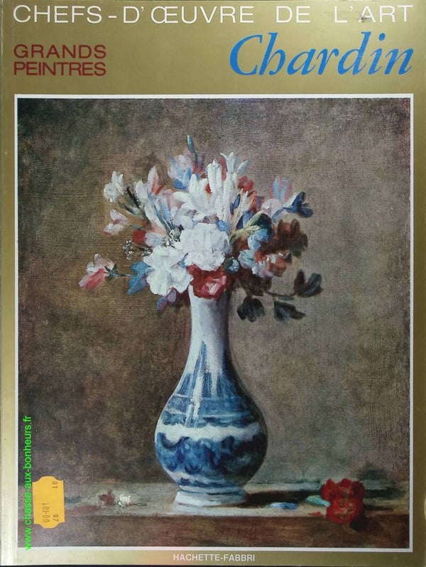 Chardin N° 38 - Chefs d'oeuvre de l'art - grands peintres - Livre