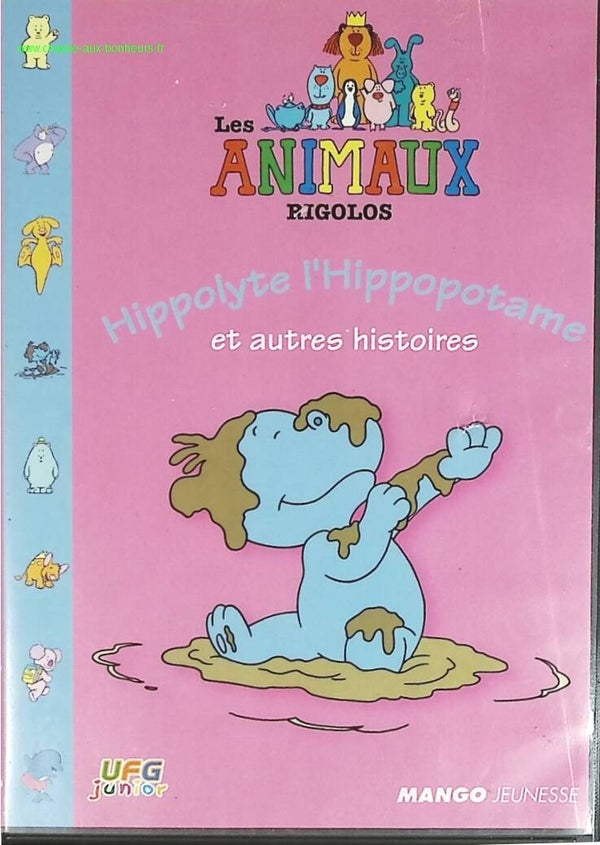 Les Animaux rigolos - Hippolyte l'hippopotame et autres histoires - DVD