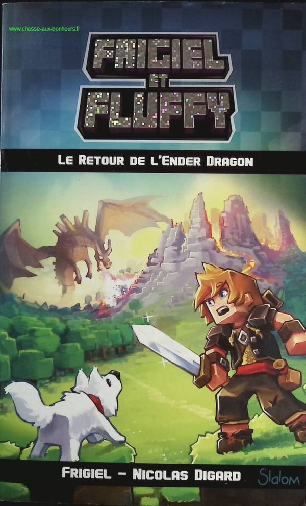 Frigiel et Fluffy Tome 1 : le retour de l'Ender Dragon - Le Retour de l'Ender Dragon - Minecraft - Frigiel, Nicolas Digard - livre