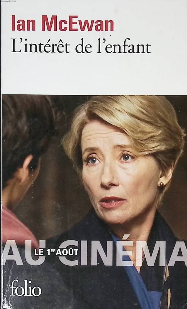 L’intérêt de l’enfant - Ian McEwan - 2018 - livre