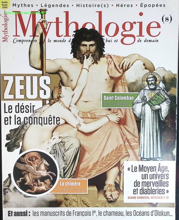 Zeus - Mythologie - n° AS - revue magazine