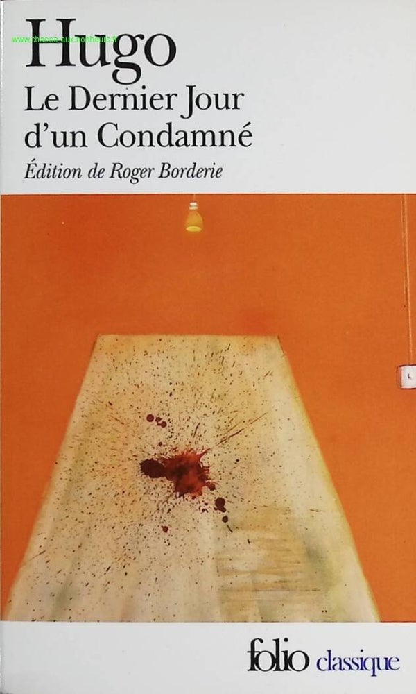 Le Dernier Jour d'un condamné - Victor Hugo - Livre