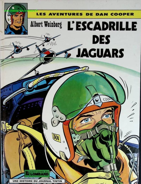 L'escadrille des jaguars Dan Cooper - Albert WEINBERG - livre BD