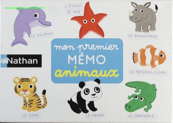 Mon Premier Memo Animaux - jeu de société