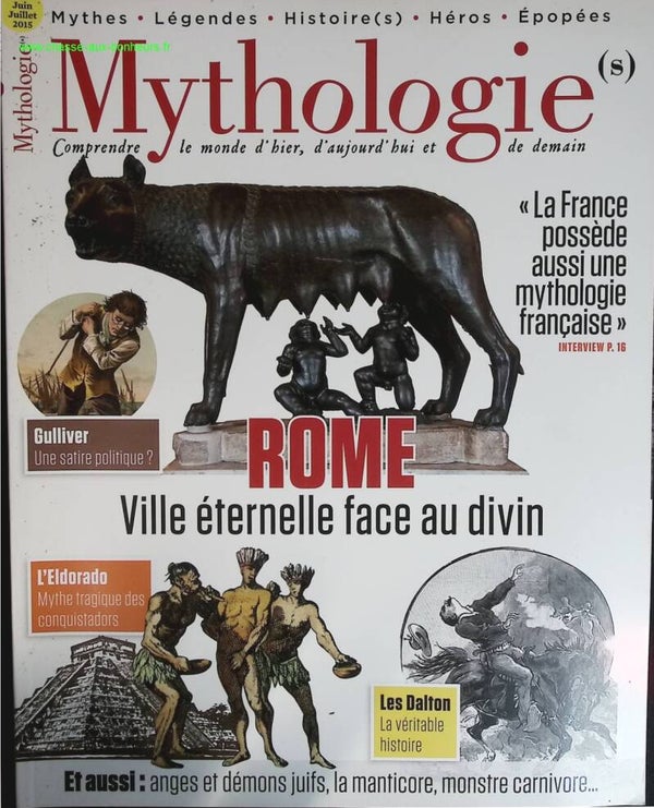 Rome - Mythologie - n° JJ - revue magazine