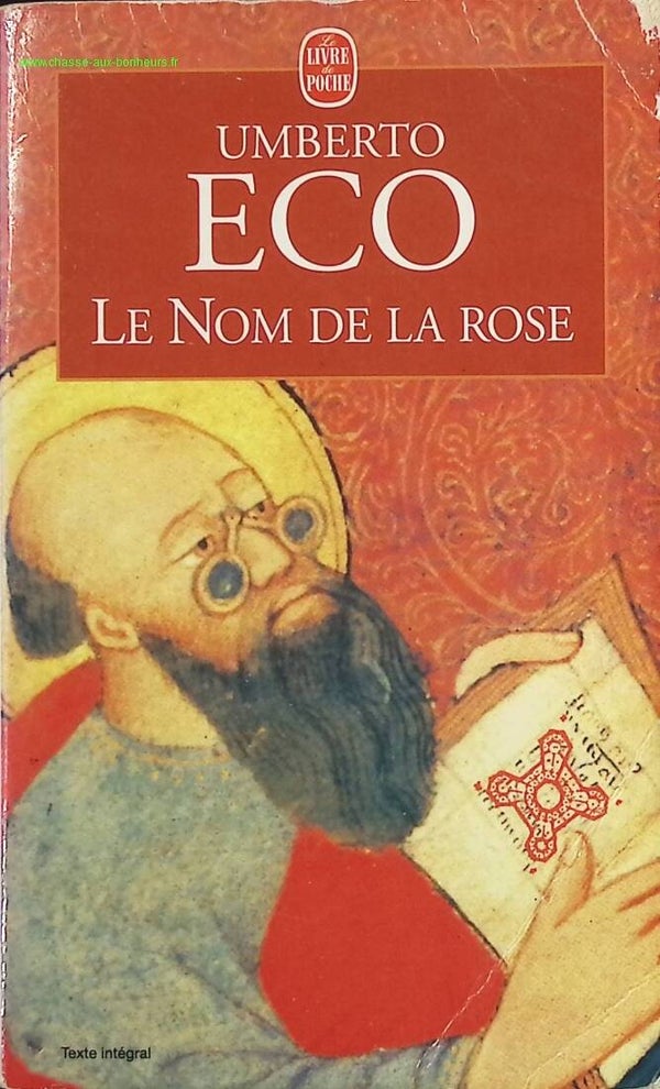 Le Nom de la rose - Umberto Eco - Livre