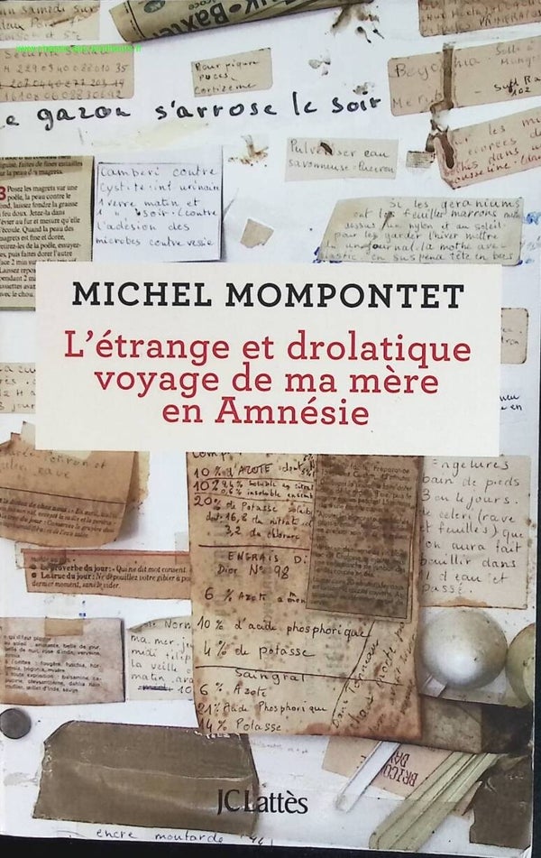 L'étrange et drolatique voyage de ma mère en Amnésie - Michel Mompontet - livre