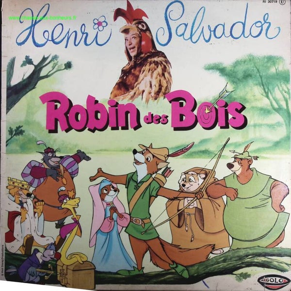 Robin des bois - Henri Salvador - disque vinyle 33 tours