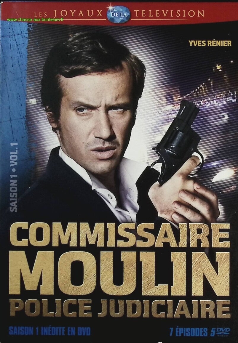 Commissaire Moulin - Police Judiciaire - Saison 1 - Volume 1 - Coffret 5 dvd - DVD