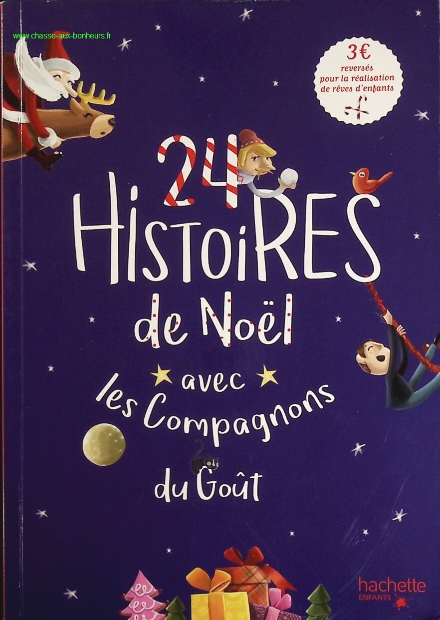 24 histoires de Noël - Avec les compagnons du goût - livre
