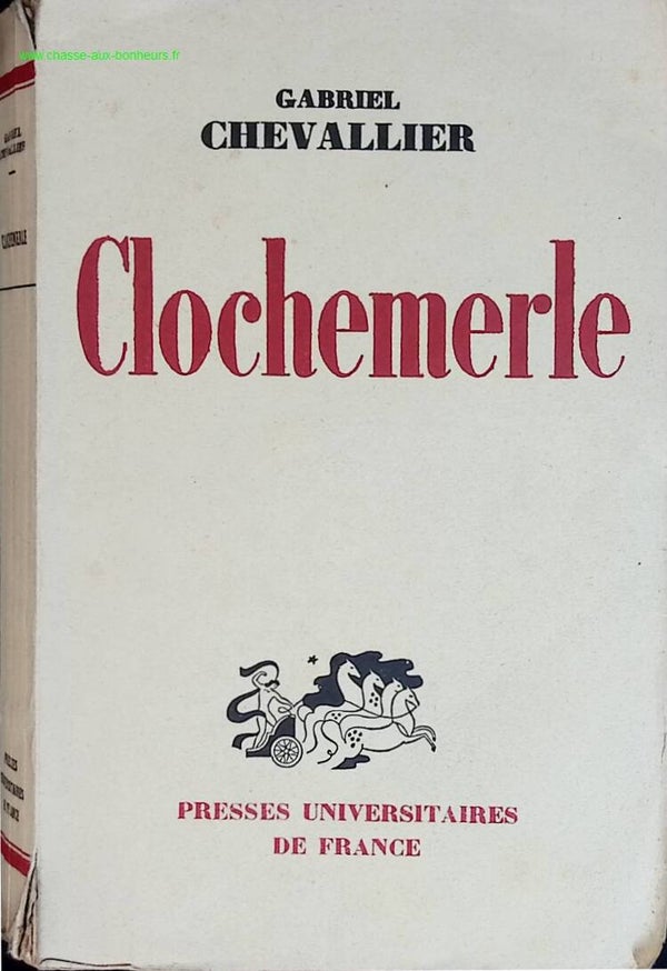 Clochemerle - Gabriel Chevalier - livre