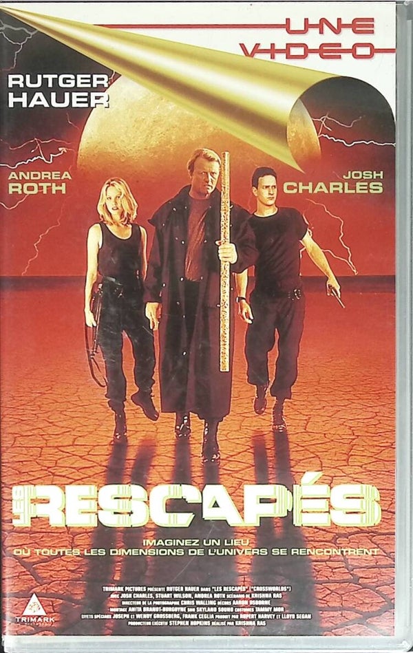 Les Rescapés - Josh Charles - cassette vidéo vhs K7