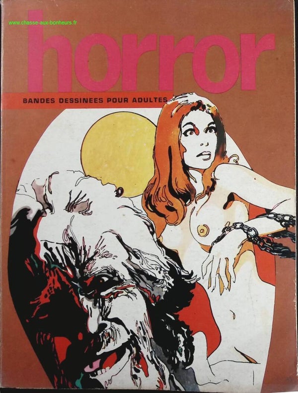 Horror bande dessinées pour adultes - Livre BD