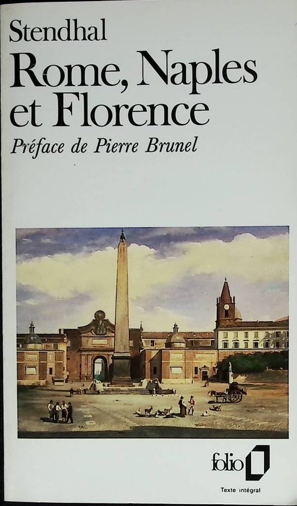 Rome, Naples et Florence - Stendhal - 1987 - livre