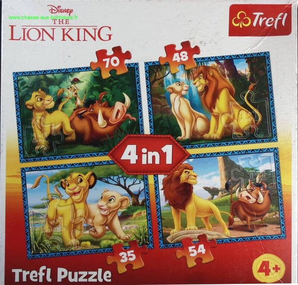 Puzzle Le Roi Lion 35-48-54-70 pièces - jeu de société