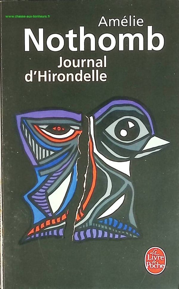 Journal d'hirondelle - Amélie Nothomb - livre