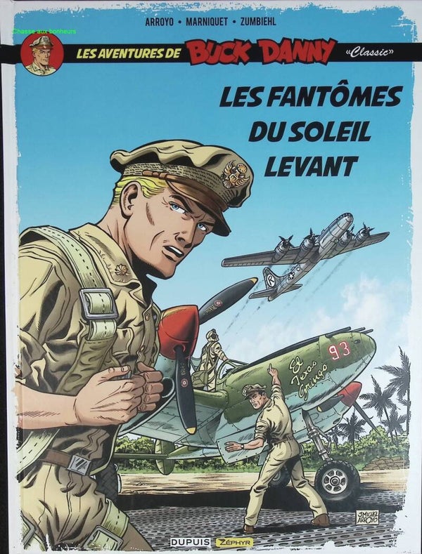 Les fantômes du soleil levant - Les Aventures De Buck Danny Classic - Tome 3 - Frédéric Zumbiehl - 2016 - livre BD