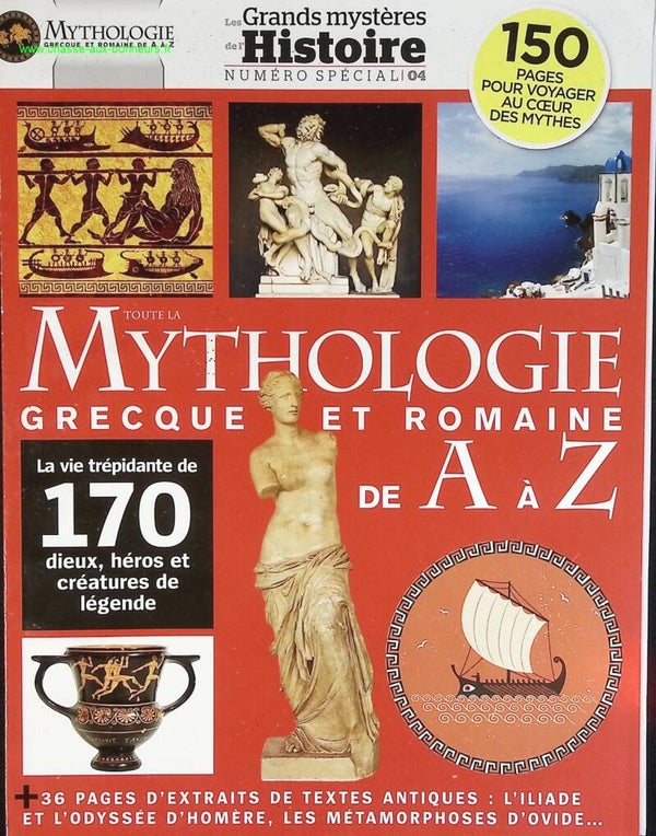 Mythologie grecque et romaine - Grands mystères de l'histoire - n° 4 - revue magazine