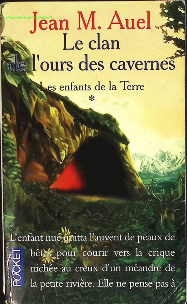 Les Enfants de la terre, tome 1 - Le Clan de l'ours des cavernes - Jean Marie Auel - livre