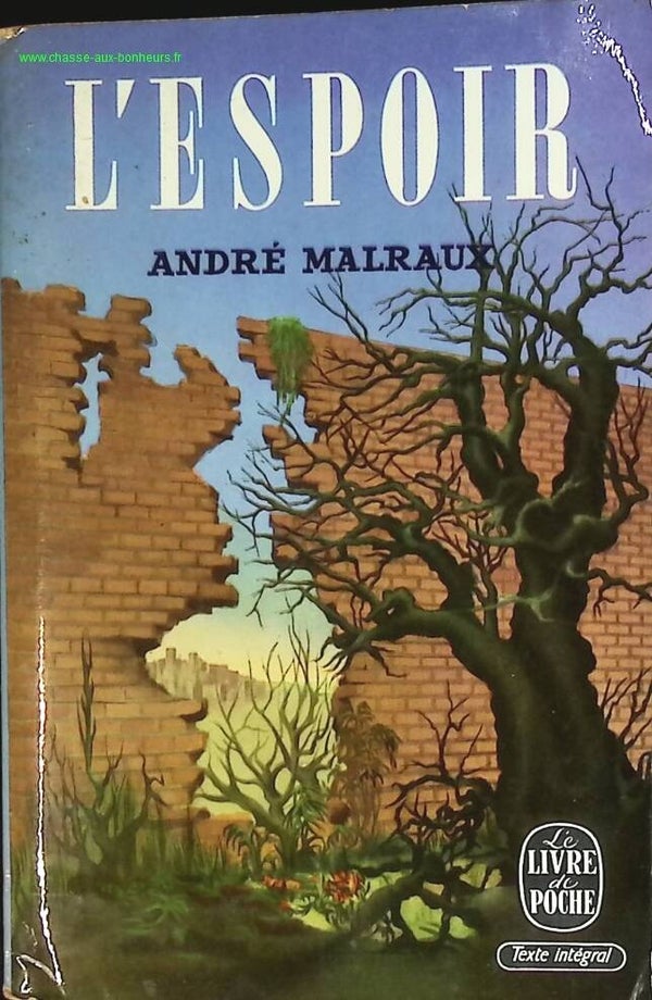 L'espoir - André Malraux - livre