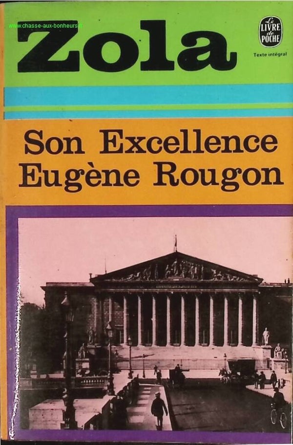 Son excellence Eugène Rougon - Emile Zola - livre