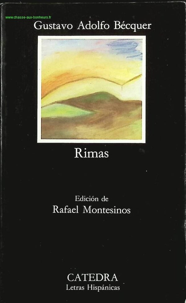 Rimas - Gustavo Adolfo Bécquer - livre en espagnol
