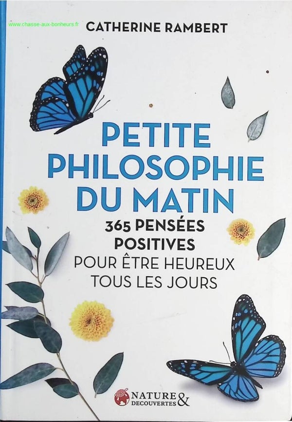 Petite philosophie du matin - Catherine Rambert - Livre