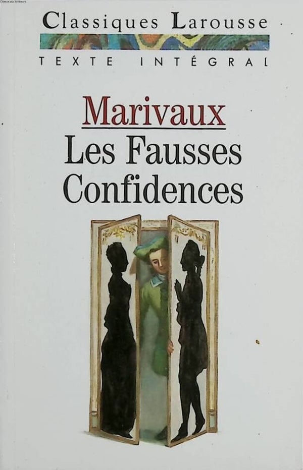Les fausses confidences - Marivaux - 1992 - livre