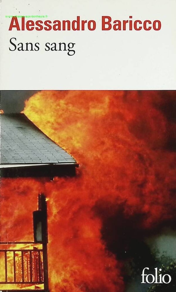 Sans sang - Alessandro Baricco - livre