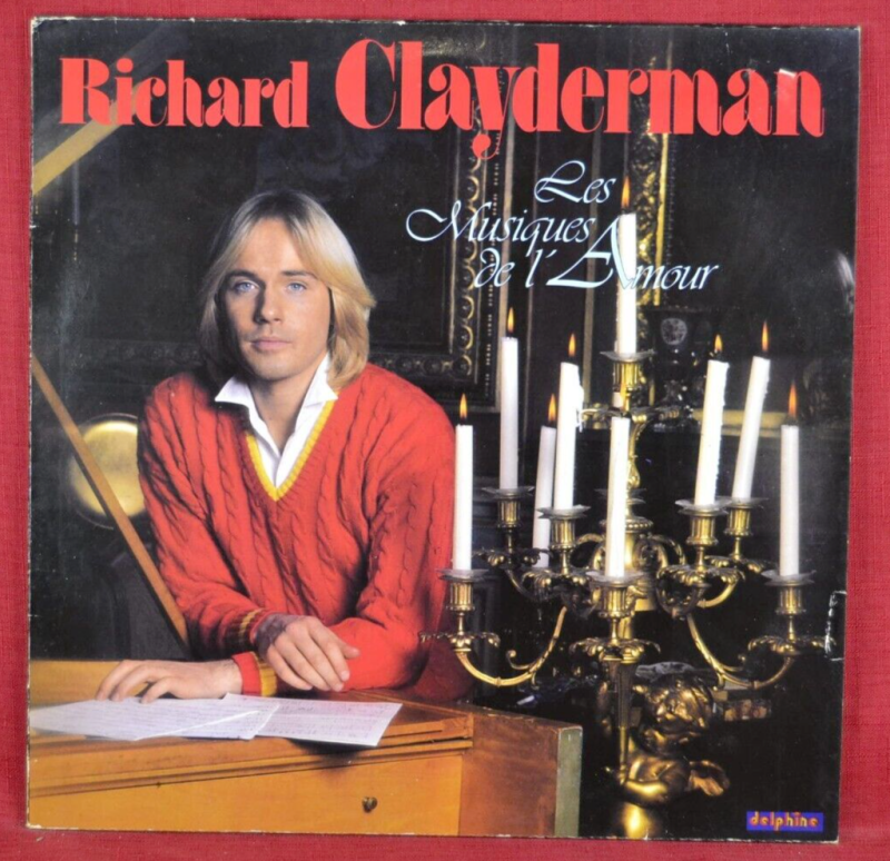 richard clayderman les musiques de l'amour - disque vinyle 33 tours