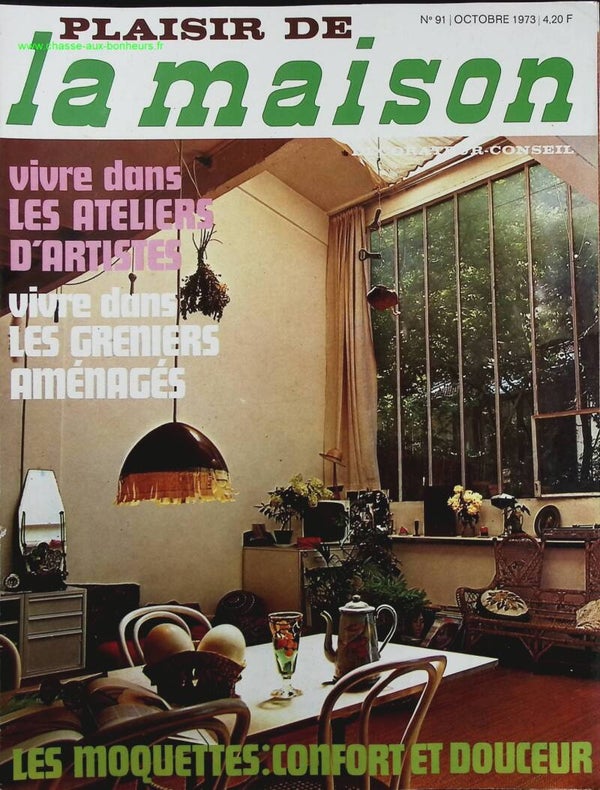 Les moquettes N° 91 - Plaisir de la maison - Livre magazine revue