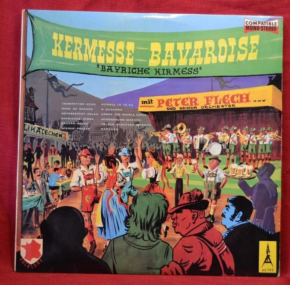 kermesse bavaroise - disque vinyle 33 tours