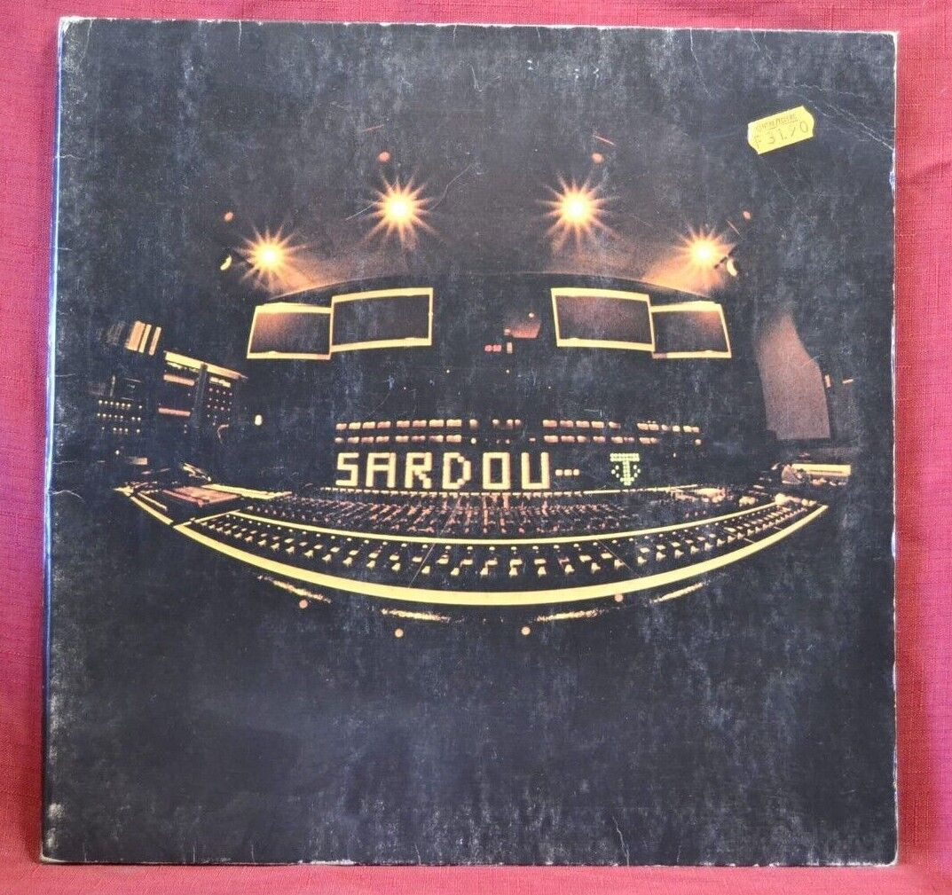 sardou comme d'habitude - disque vinyle 33 tours