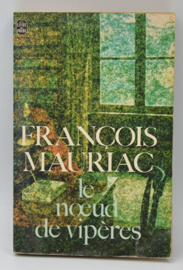 Le noeud de vipères- François Mauriac - 1972 - livre