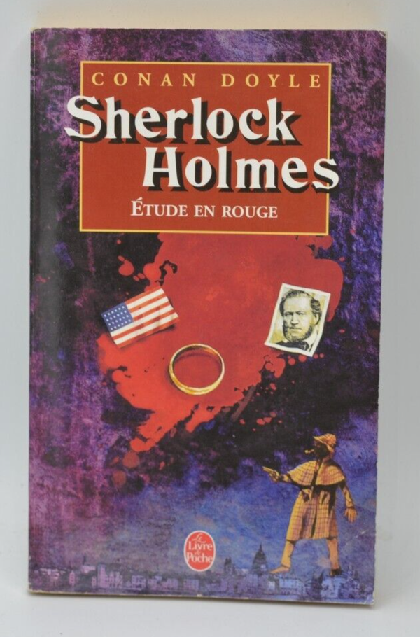 Sherlock Holmes étude en rouge - Conan Doyle - livre