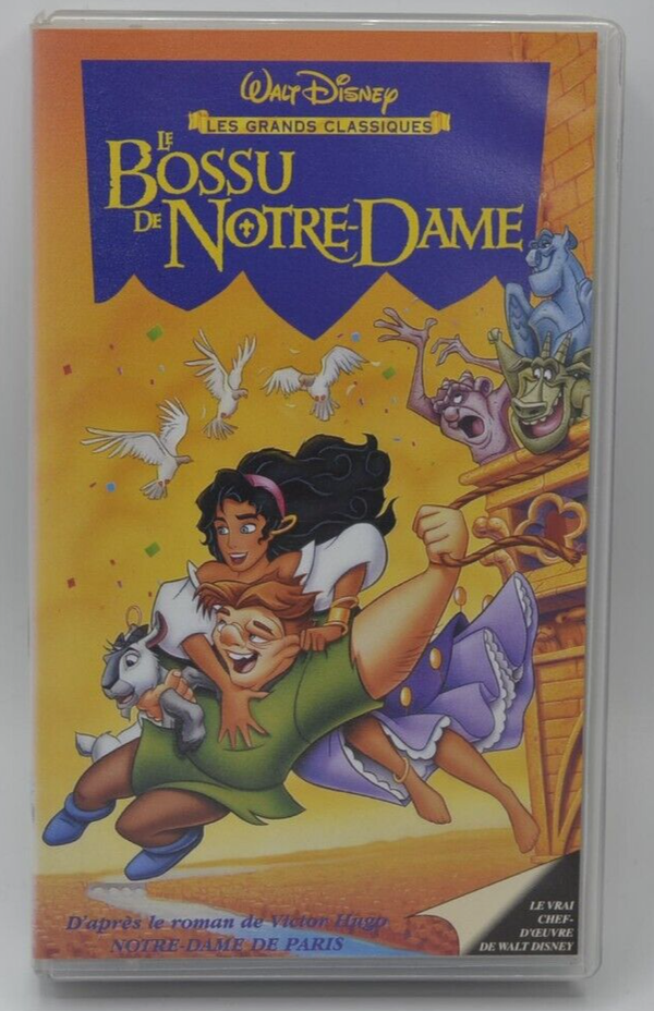 le bossu de notre dame Disney - cassette vidéo vhs K7
