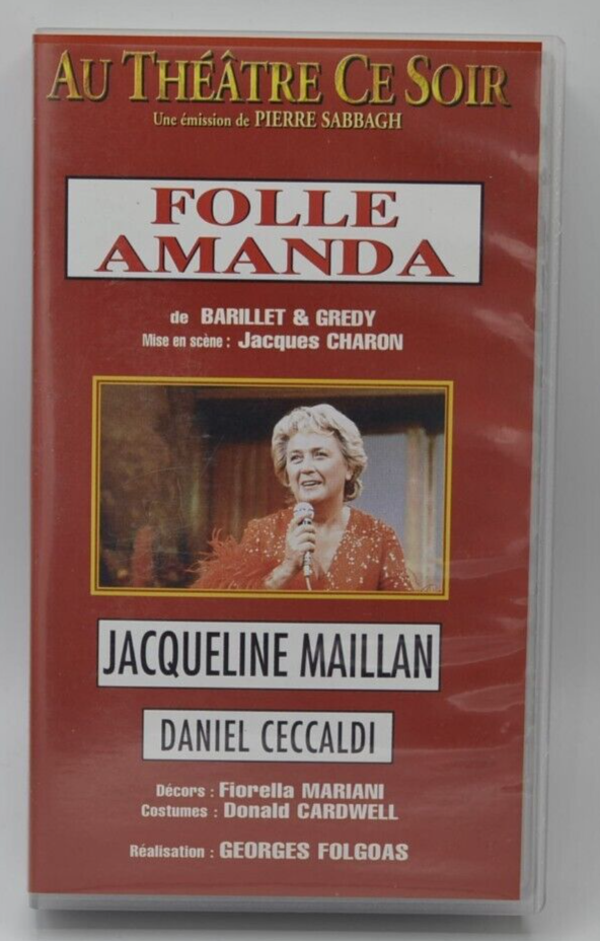 Folle Amanda  - cassette vidéo vhs K7