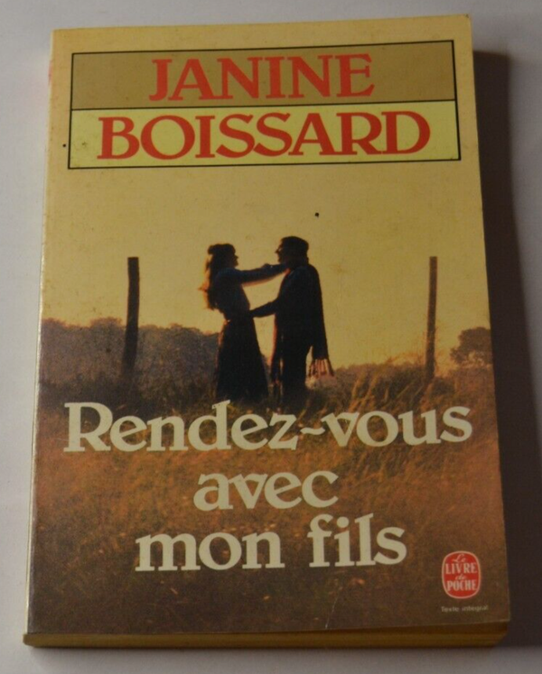 Rendez-vous avec mon fils - Janine Boissard - livre