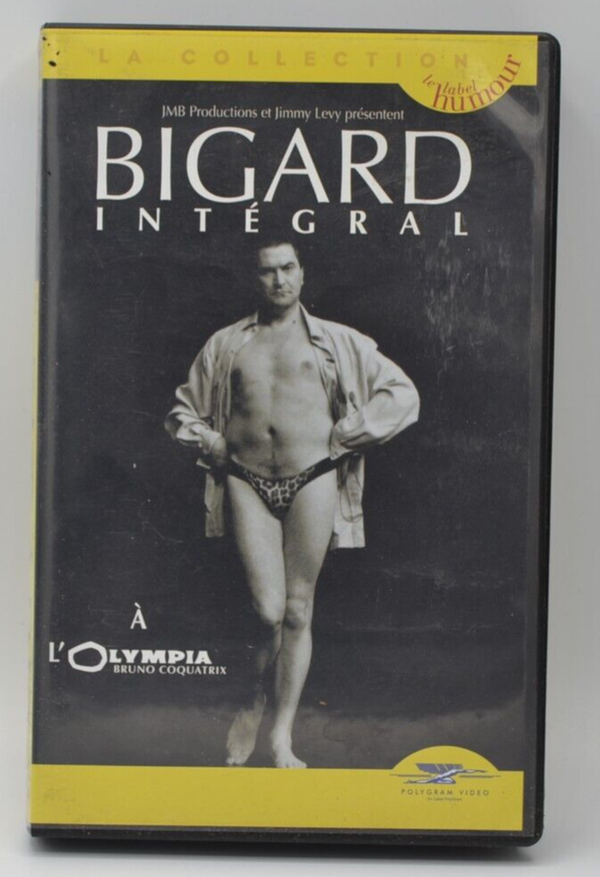 Bigard intégral - cassette vidéo vhs K7