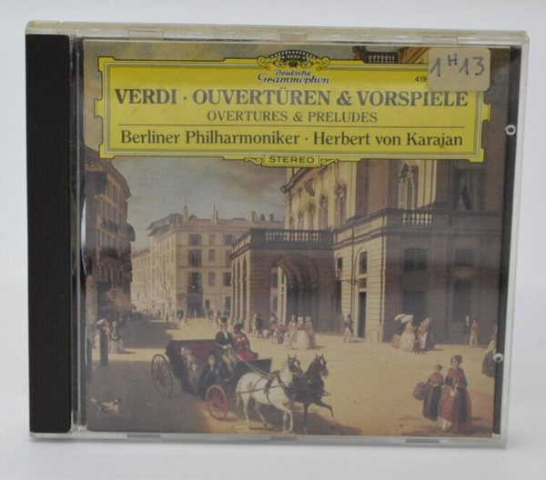 Verdi ouverturen vorspiele - cd